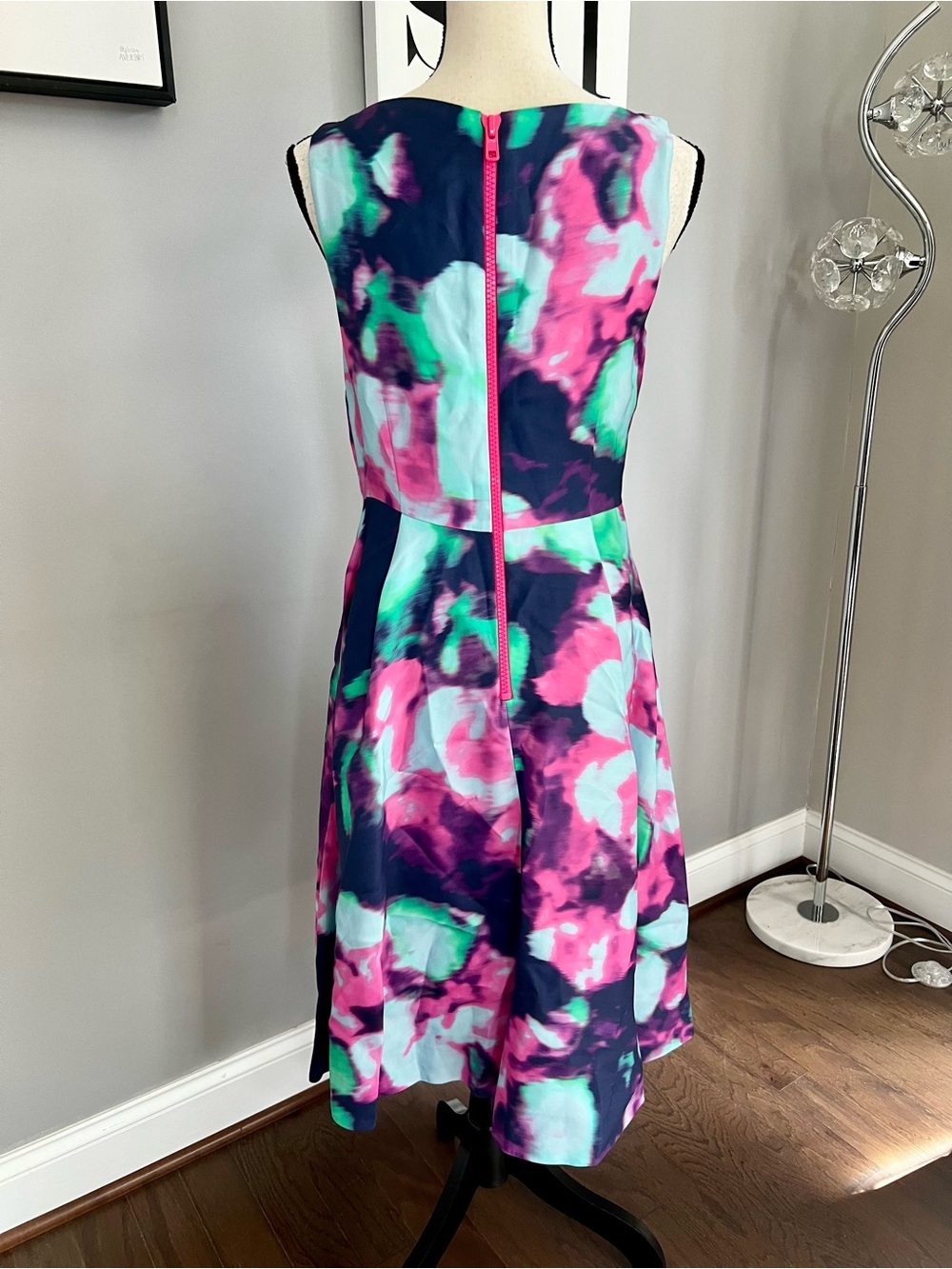 Kate Spade Olivia Watercolor Dress - Picture 4 of 11